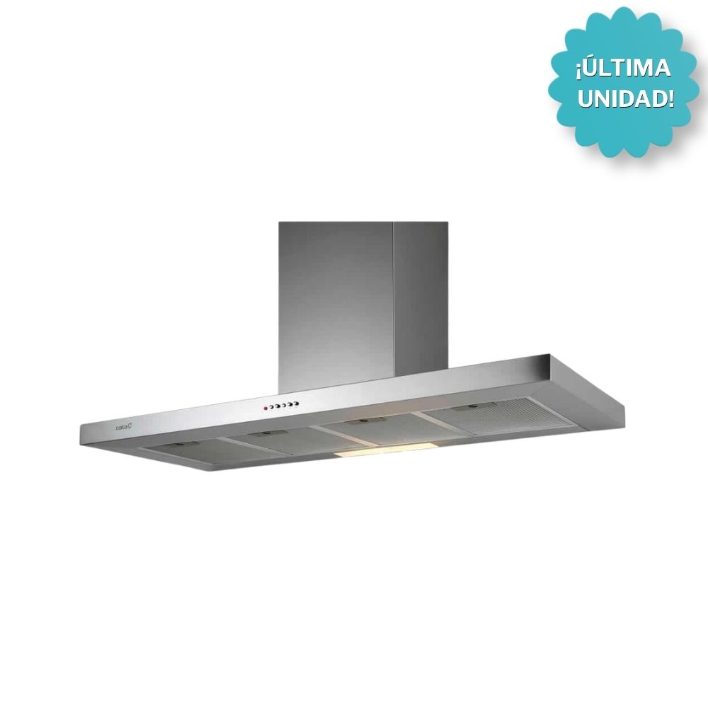 Imagen principal de CAMPANA CATA PARED 120 CM ACERO S-1200