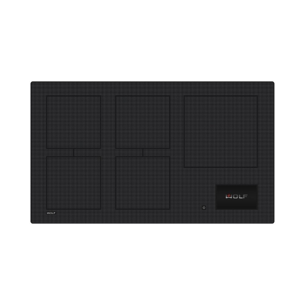 ANAFE WOLF INDUCCIÓN 90 CM ICBCI36560C/B CONTEMPORANEO NEGRO