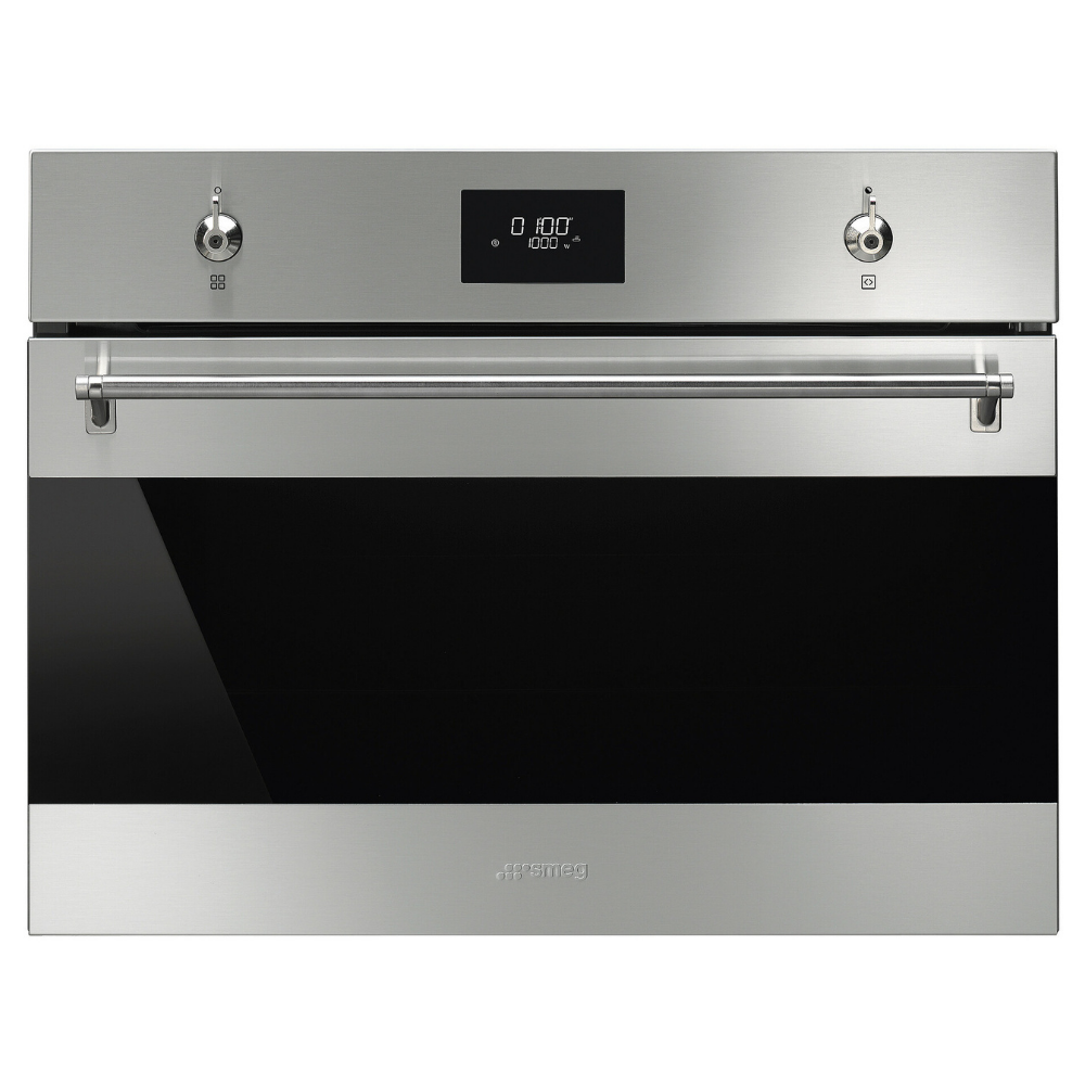 Imagen principal de HORNO SMEG ELECTRICO COMBINADO CON MICROONDAS SO4301M1X ESTÉTICA LÍNEA CLÁSICA