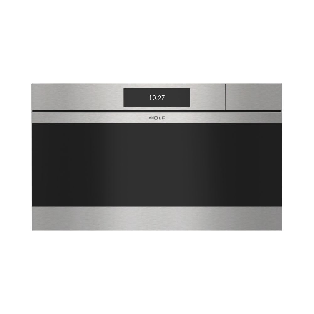 HORNO WOLF ELECTRICO CONVECCION Y VAPOR 75CM ICBCSO3050CM/S CONTEMPORANEO SERIE M ACERO