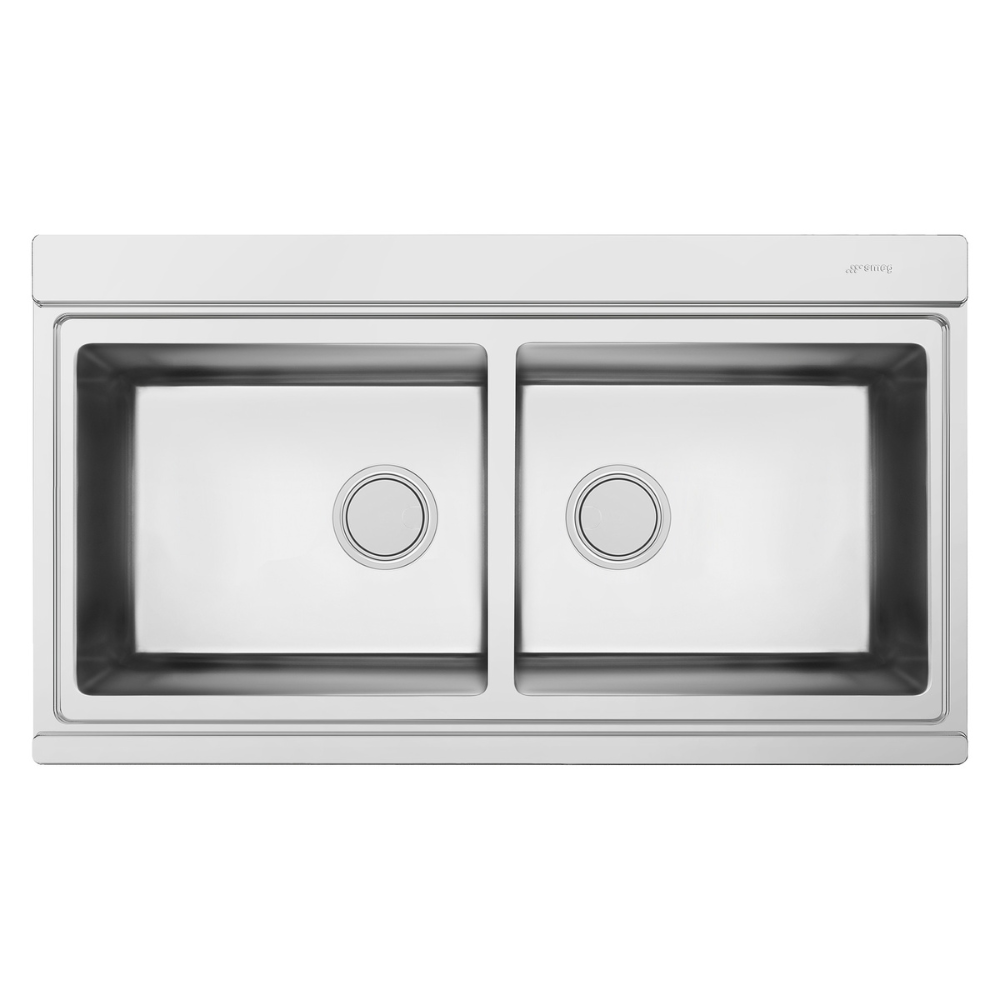 Imagen principal de PILETA DE COCINA SMEG SOBRE MESADA LRX902